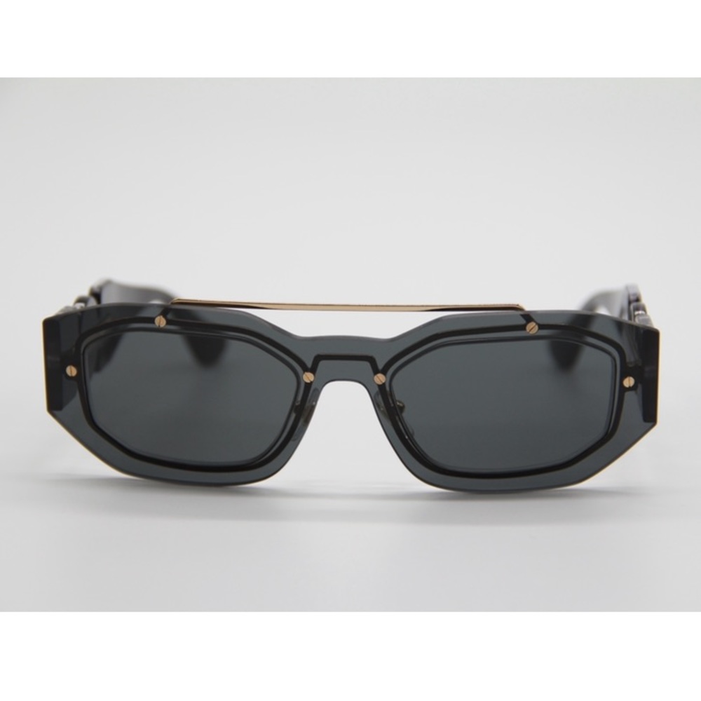 NEW VERSACE MEDUSA VE2235 1002/87 SUNGLASSES VERSACE VE 2235 DARK GREY - Picture 3 of 11